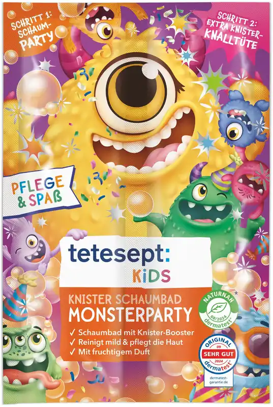 Aktuell Kinder Badespa\\u00df Knisterschaumbad Monsterparty