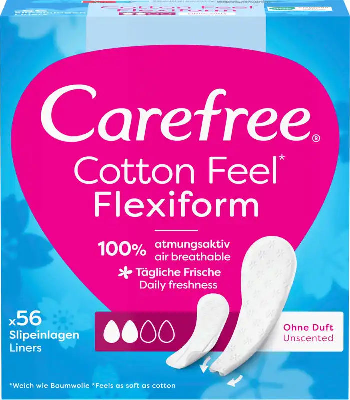 Online Kaufen Slipeinlagen Cotton Feel Flexiform Normal
