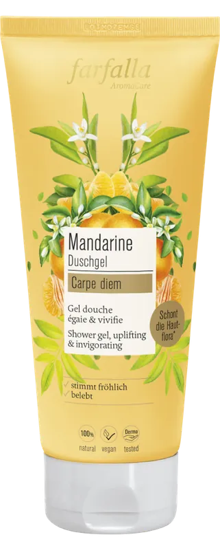 Kostenfreie Lieferung farfalla Mandarine Carpe Diem, Duschgel 200ml