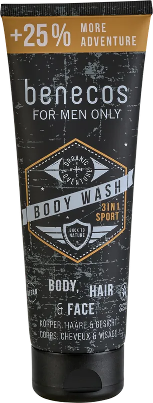 benecos for men only Body Wash 3in1 Sport 250ml Preiswert