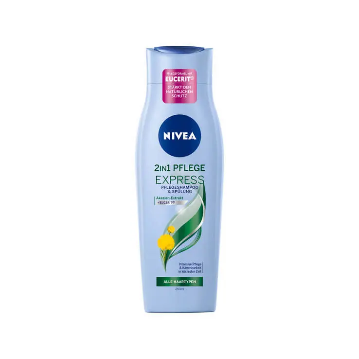 NIVEA Pflegeshampoo 2in1 Pflege Express, 250 ml Sichere Zahlung