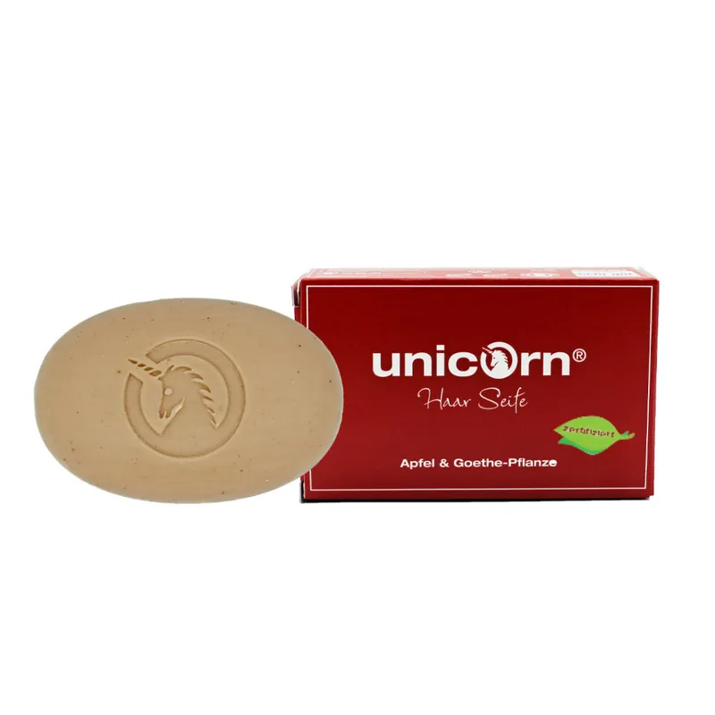 Unicorn ® Apfel-Haarseife mit Goethepflanzen-Extrakt 100g Preis Gesenkt