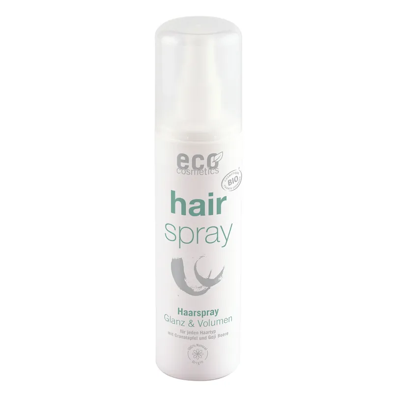 Premium eco cosmetics Haarspray mit Granatapfel und Goji Beere 150ml