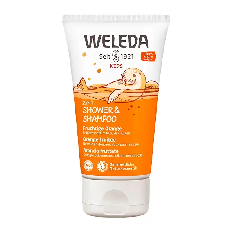 Top-Angebot Kids 2in1 Shower and Shampoo fruchtige Orange, 150ml