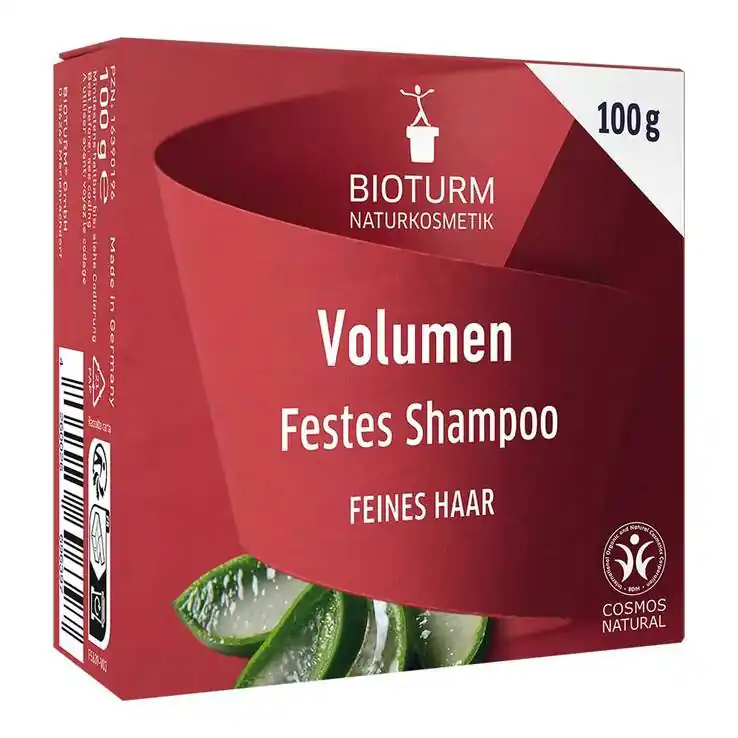 Bioturm festes Shampoo Volumen, 100 g Rabatt