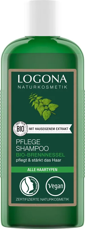 Letzte Chance Logona PFLEGE SHAMPOO BIO-BRENNESSEL KLEINGRÖßE 75ml