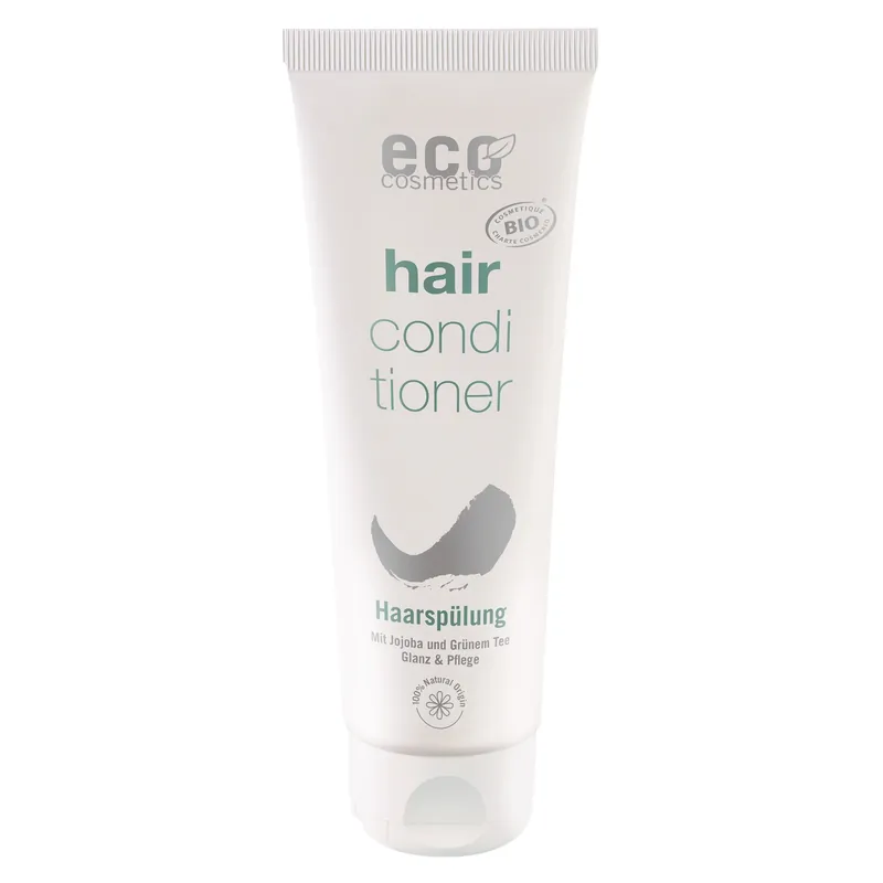 eco cosmetics Haarspülung mit Jojoba und grünem Tee 125ml Hochwertig