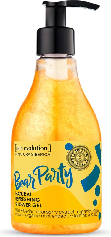 Skin Evolution Natural Refreshing Shower Gel Bear Party Sonderangebot