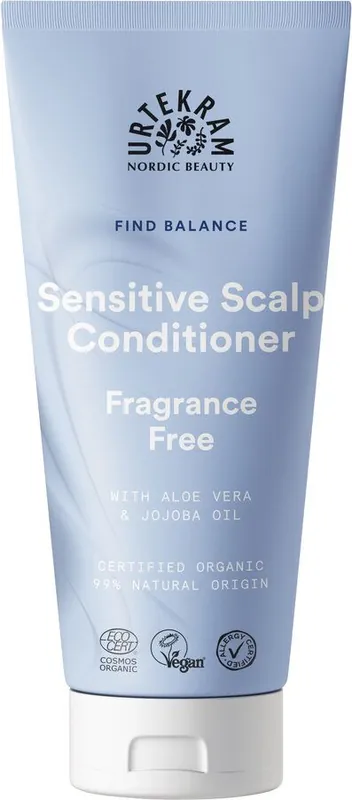 Urtekram Fragrance Free Sensitive Scalp Conditioner 180ml Sale