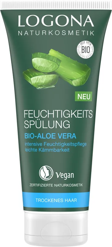 Logona Feuchtigkeits Spülung Bio-Aloe Vera 200ml Premium