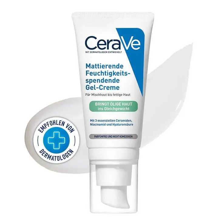 Cerave feuchtigkeitsspendende Gel-Creme matt, 52 ml Highlight