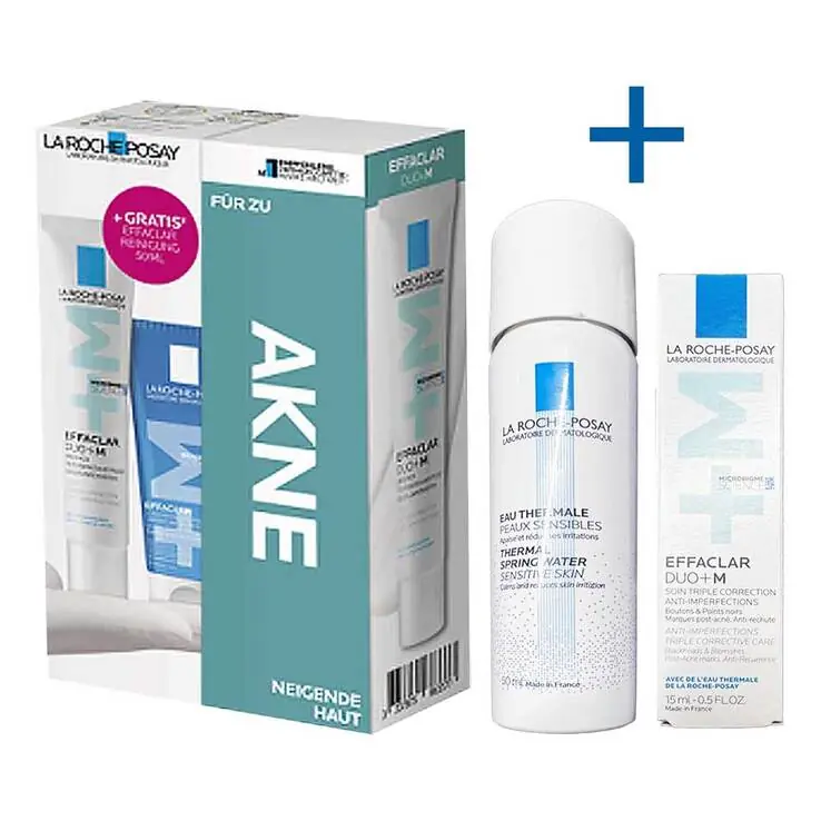Original La Roche Posay Effaclar Duo + M schäumendes Reinigungsset, 1 St