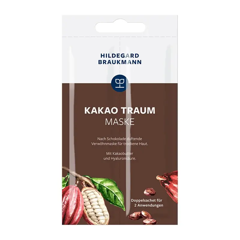 Kakao Traum Maske, 2x7ml Hochwertig