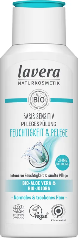 lavera Pflegespülung basis sensitiv Feuchtigkeit & Pflege 200ml Exklusiv