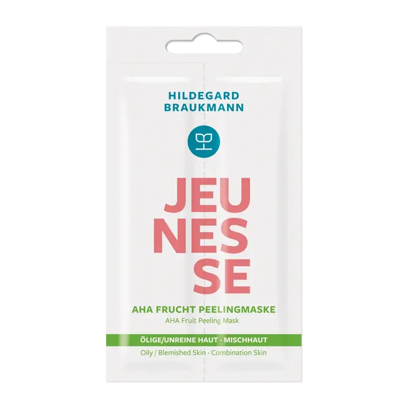 Jeunesse, AHA Frucht Peelingmaske Sachet, 2 x 7ml Preiswert