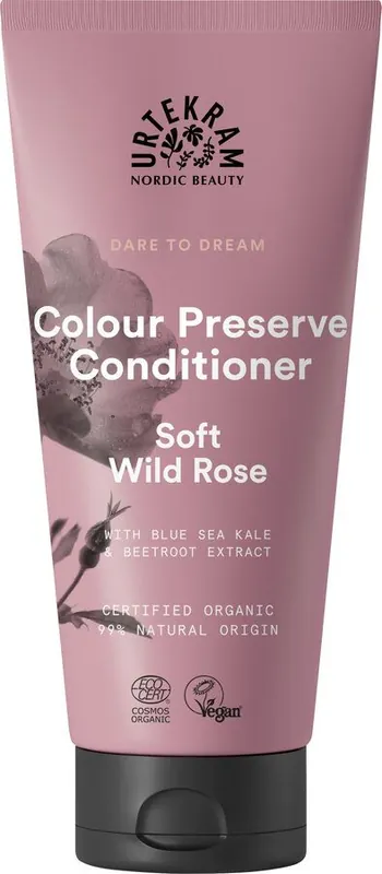 Urtekram Soft Wild Rose Colour Preserve Conditioner 180ml Premium