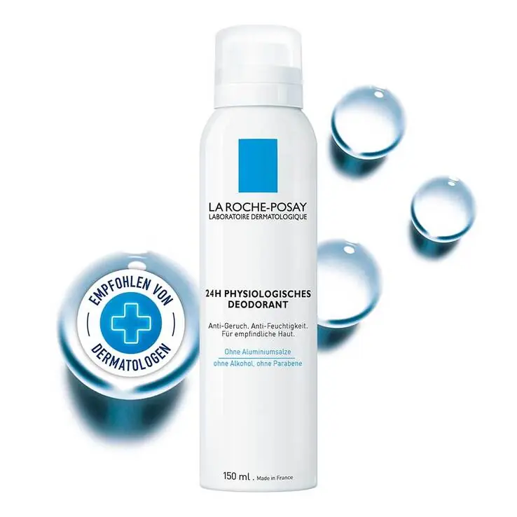 Expressversand La Roche Posay empfindliche Haut Deodorant 48h Spray, 150 ml
