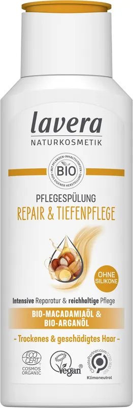 Zertifiziert lavera Pflegespülung Repair & Tiefenpflege 200ml