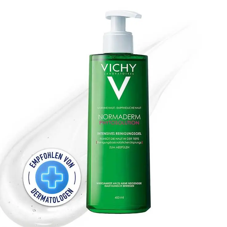 Hochwertig Vichy Normaderm intensives Reinigungsgel / R, 400 ml