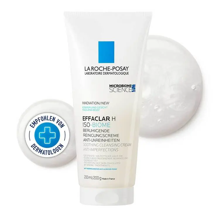 Echt La Roche Posay Effaclar H Iso-Biome Reinigungscreme, 200 ml