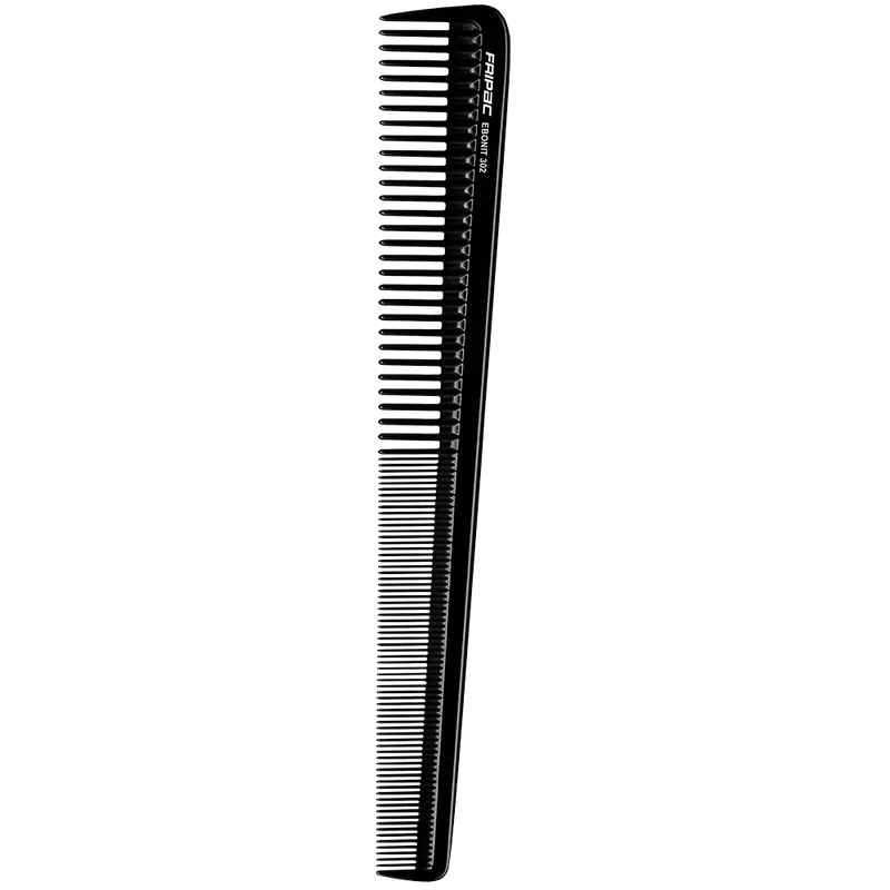 Fripac Ebonit-Haarschneidekamm 302, starke Schrägung Zertifiziert