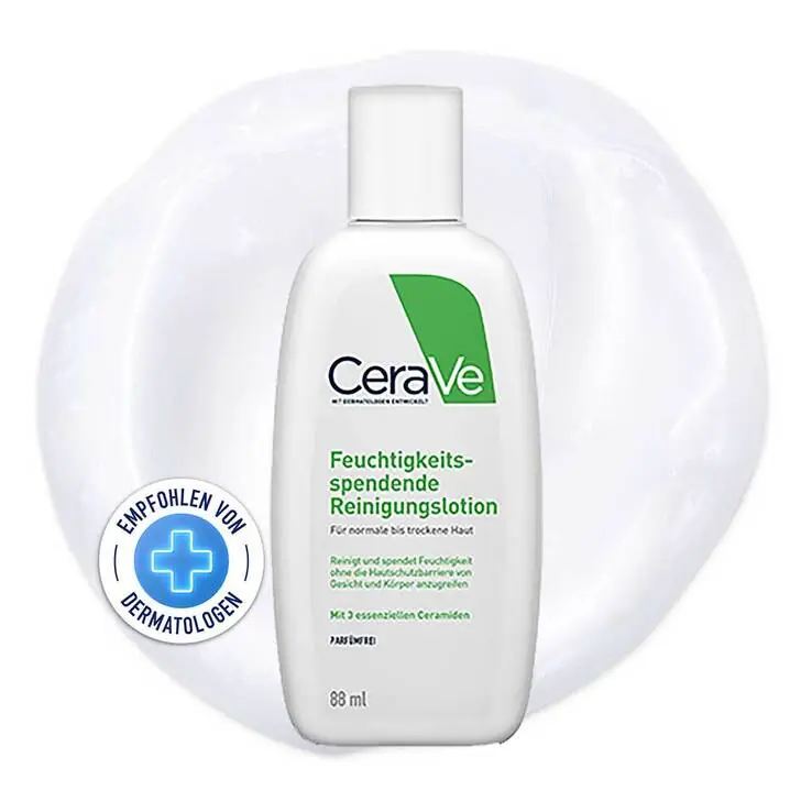 Sonderaktion CeraVe feuchtigkeitsspendende Reinigungslotion, 88 ml