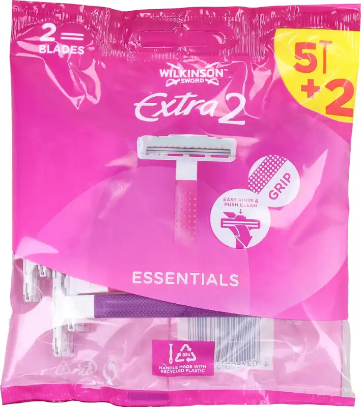 Im Trend Extra 2 Beauty Sun 5+2 Einwegrasierer Beutel