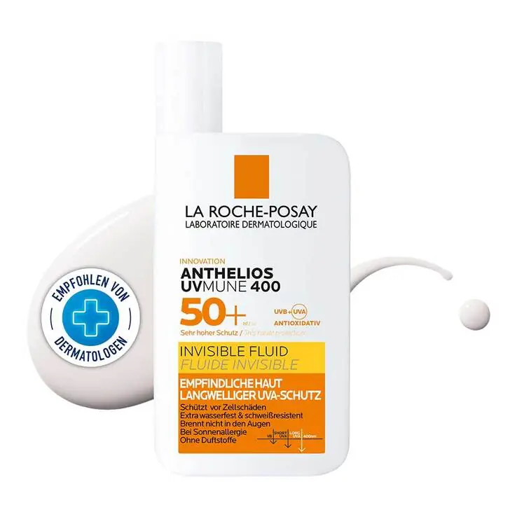 Kracherpreis La Roche Posay Anthelios Invisible Fluid UVMune 400 LSF50+ , 50 ml