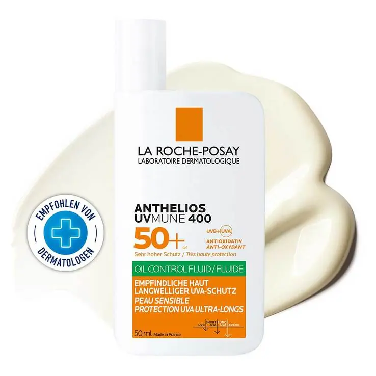 La Roche Posay Anthelios Oil Control Fluid Uvmune 400, 50 ml Highlight