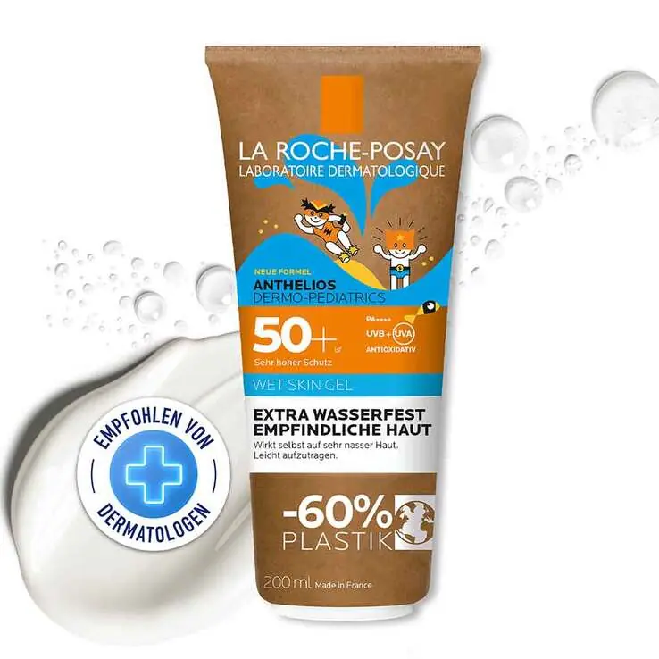 La Roche Posay Anthelios Dermo-Pediatric Wet Skin Gel, 200 ml Garantierte Lieferung