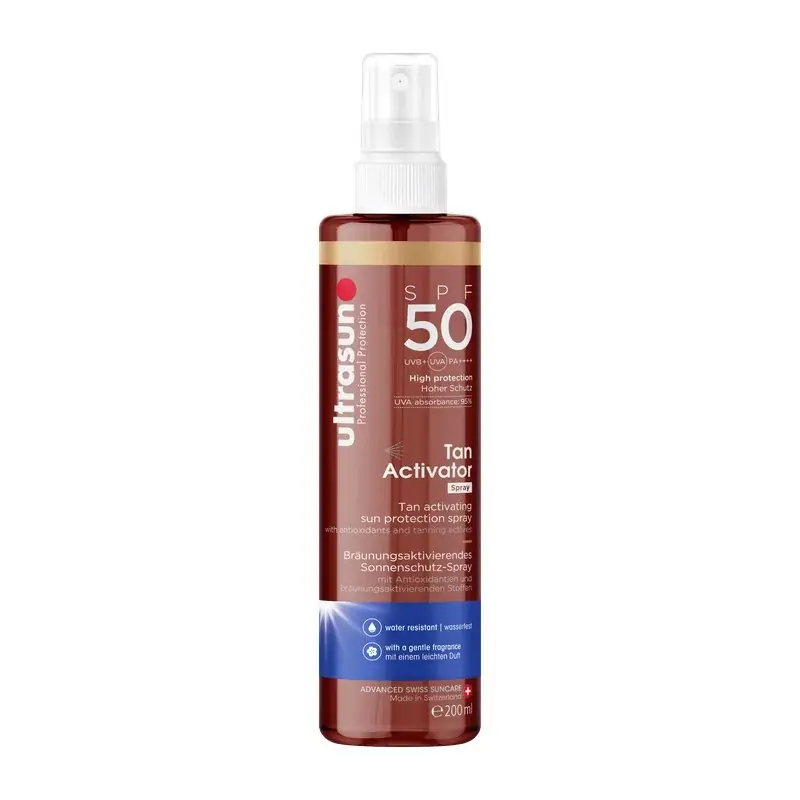 Geprüft Tan Activator Spray SPF50, 200ml