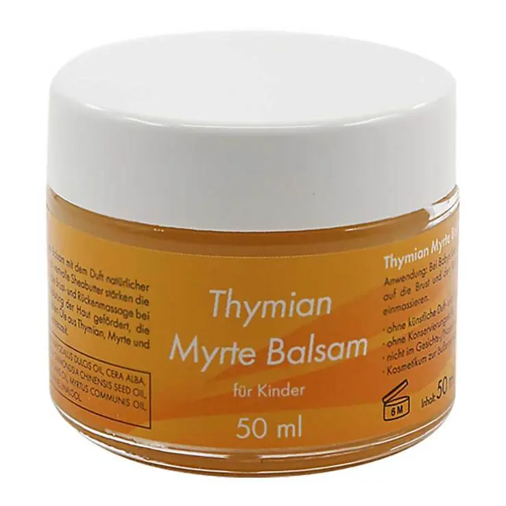 Top-Qualität Thymian Myrte Balsam für Kinder, 50 ml