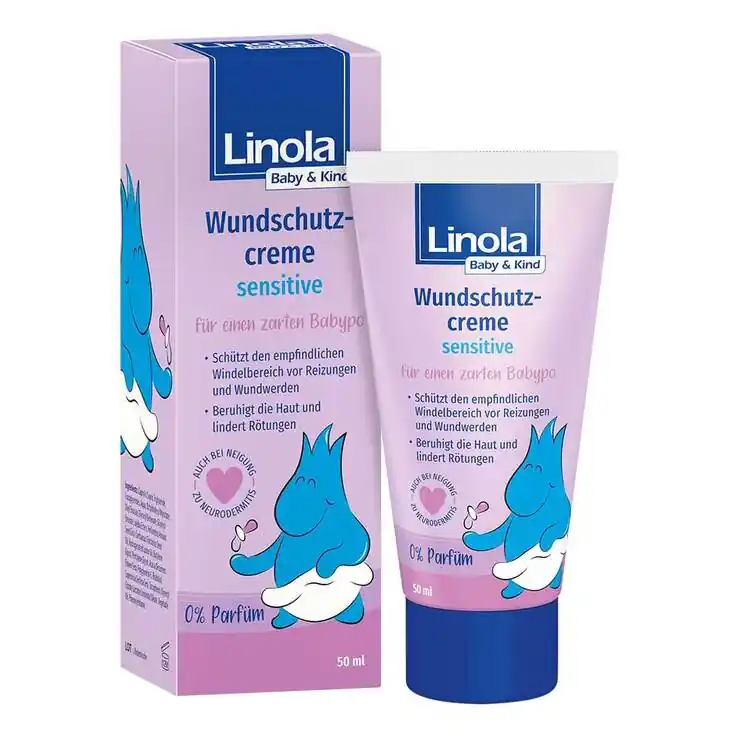 Linola Baby & Kind Wundschutzcreme sensitive, 50 ml Finale Aktion