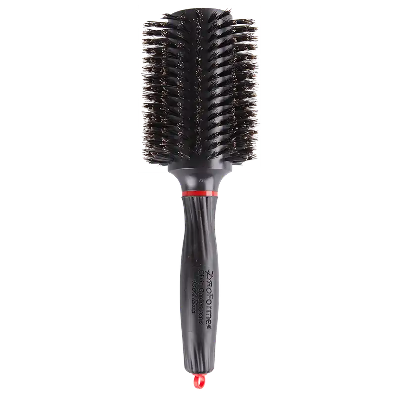 Olivia Garden Essential Blowout Soft Boar Bristles Silver 40 Nur Für Kurze Zeit