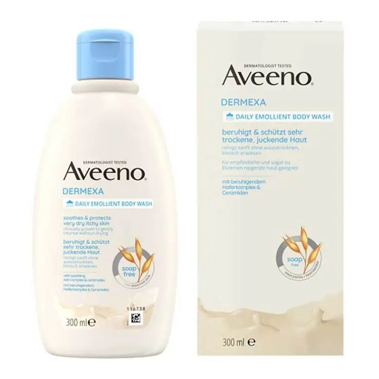 Top-Preis Aveeno baby Dermexa Emollientien Duschcreme, 250 ml