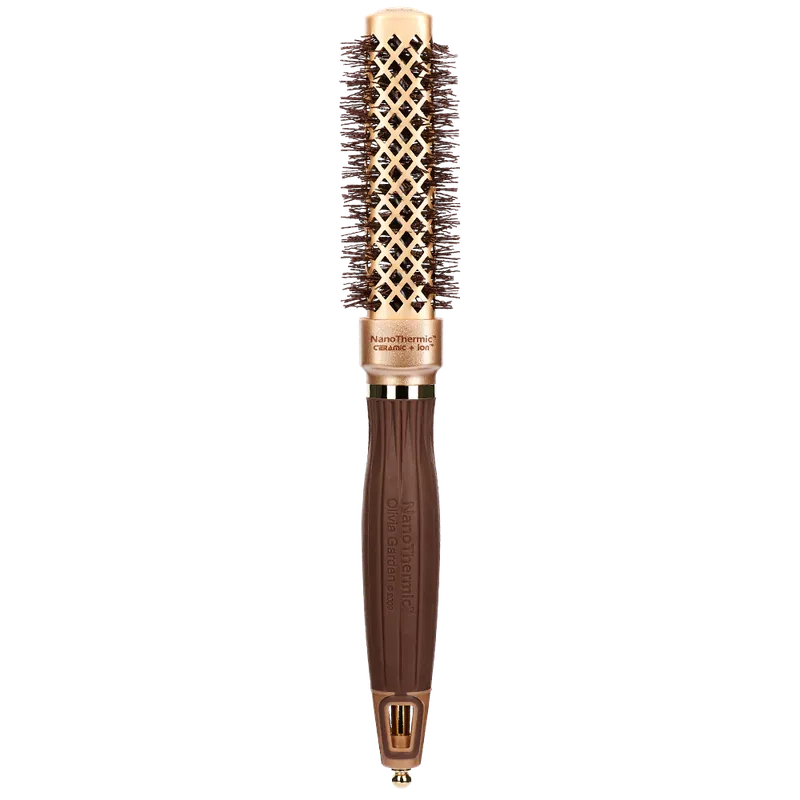 Bestseller Olivia Garden Expert Blowout Straight Wavy Bristle Gold&Brown 20