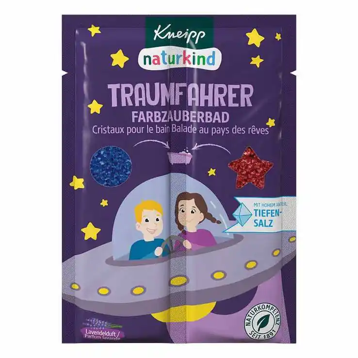 Kneipp naturkind Traumfahrer Farbzauberbad, 40 g Geld-Zurück-Garantie