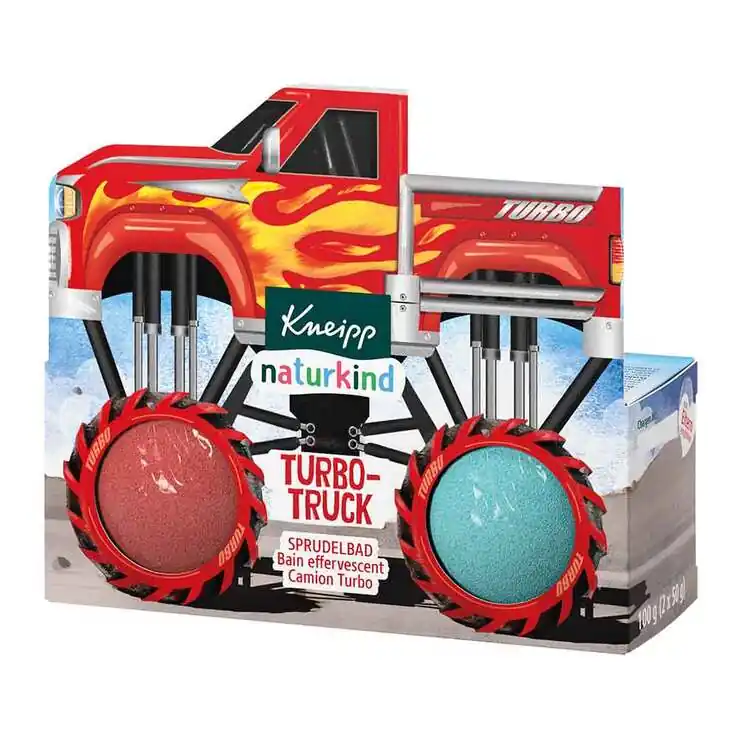 Zertifiziert Kneipp naturkind Turbo-Truck Sprudelbad, 100 g