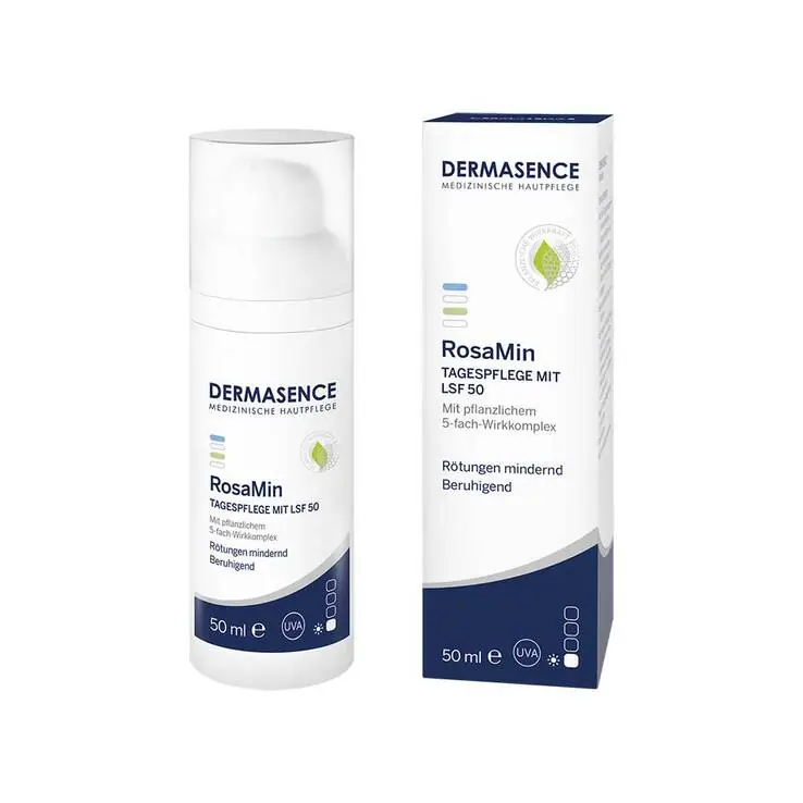 Jetzt Zugreifen Dermasence Rosamin Tagespflege LSF 50 Emulsion, 50 ml