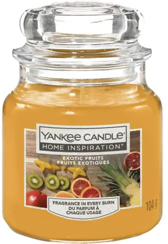 Expressversand Home Inspiration Kerze im Glas Exotic Fruits