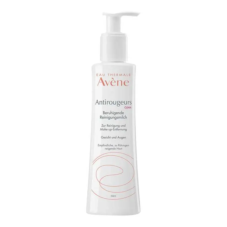 Limited Edition Avene Antirougeurs Clean beruhigende Reinigungsmilch, 200 ml