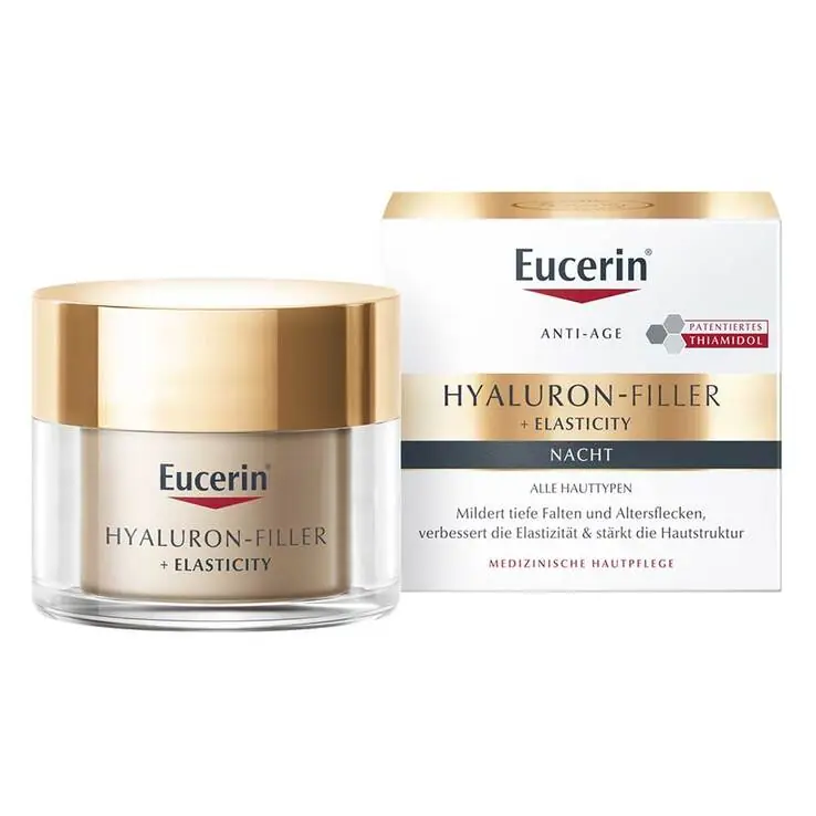Markenprodukt Eucerin Anti-Age Hyaluron Filler + Elasticity Nachtcreme, 50 ml