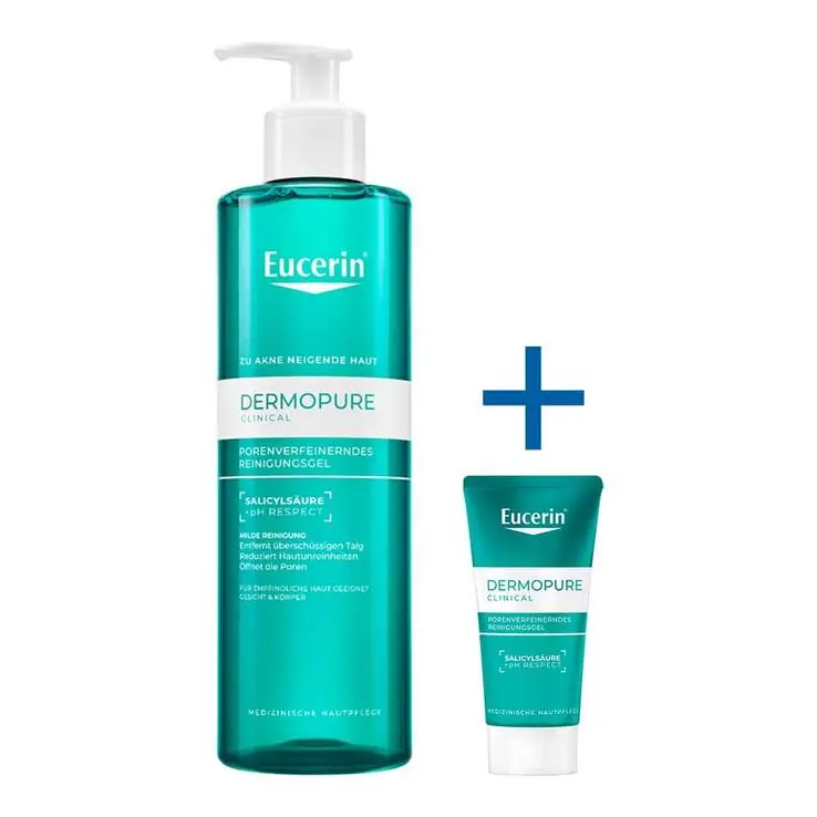 Eucerin Dermopure Clinical Reinig.Gel porenverfein, 400 ml Versand Am Gleichen Tag