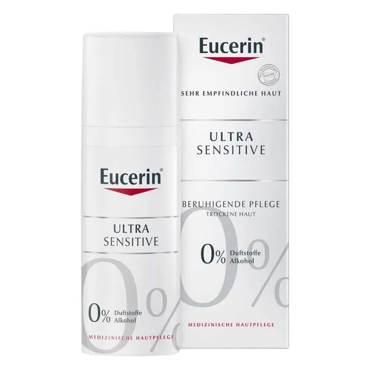 Bestseller Eucerin UltraSensitive Beruhigende Pflege für trockene Haut, 50 ml