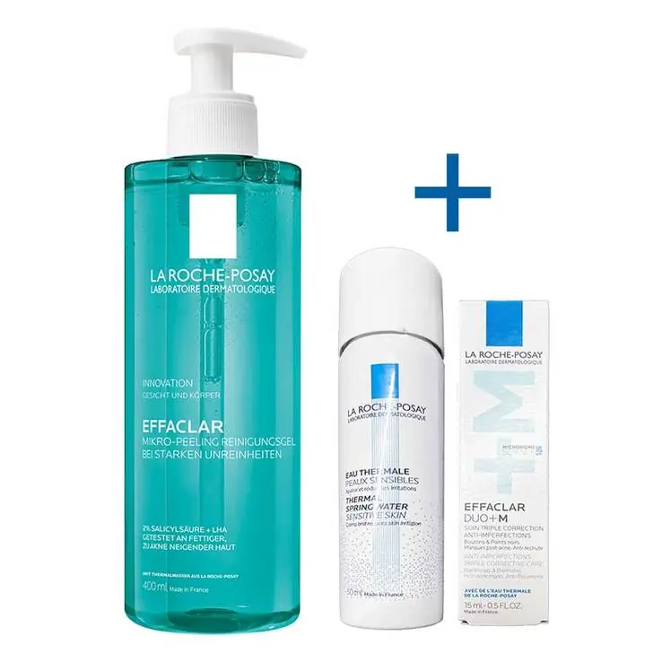 Knallerangebot La Roche Posay Effaclar Mikro-Peeling Reinigungsgel, 400 ml