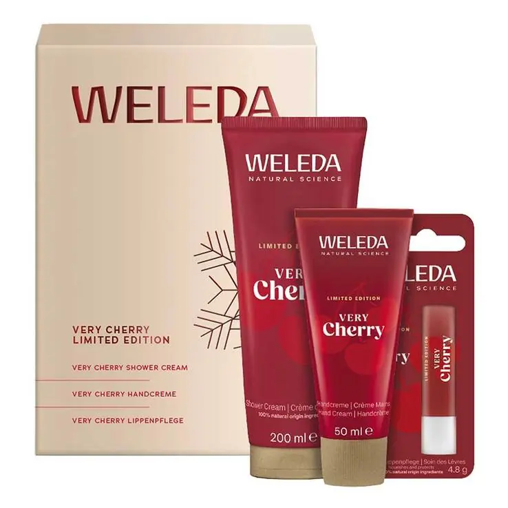 Weleda Geschenkset Very Cherry limited Edition, 1 P Wochenendangebot