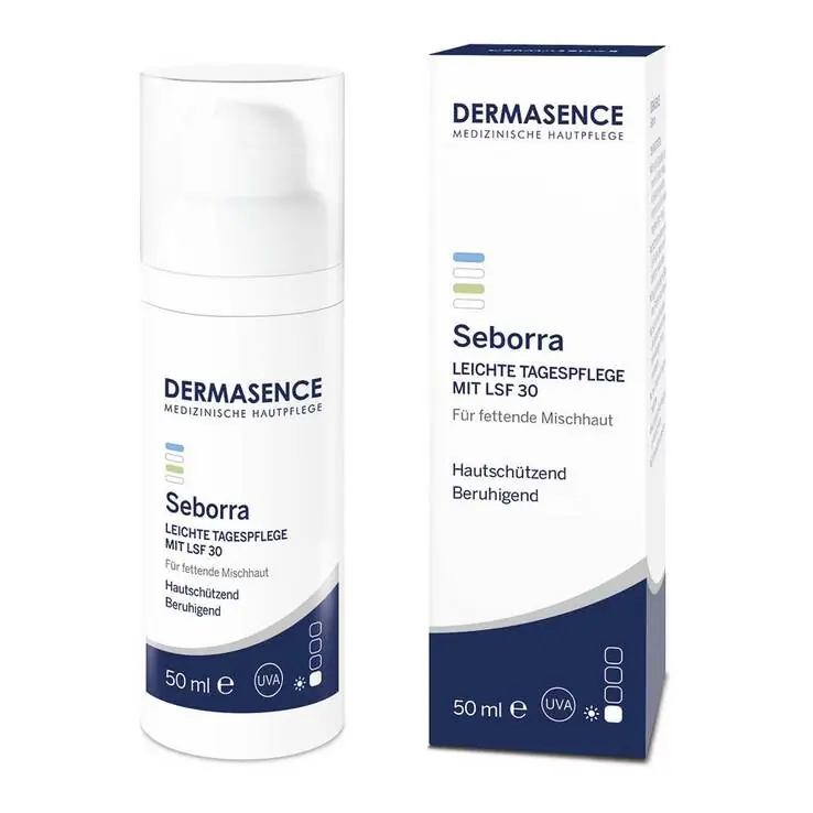 Rabatt Dermasence Seborra leichte Tagespflege Creme LSF 30, 50 ml