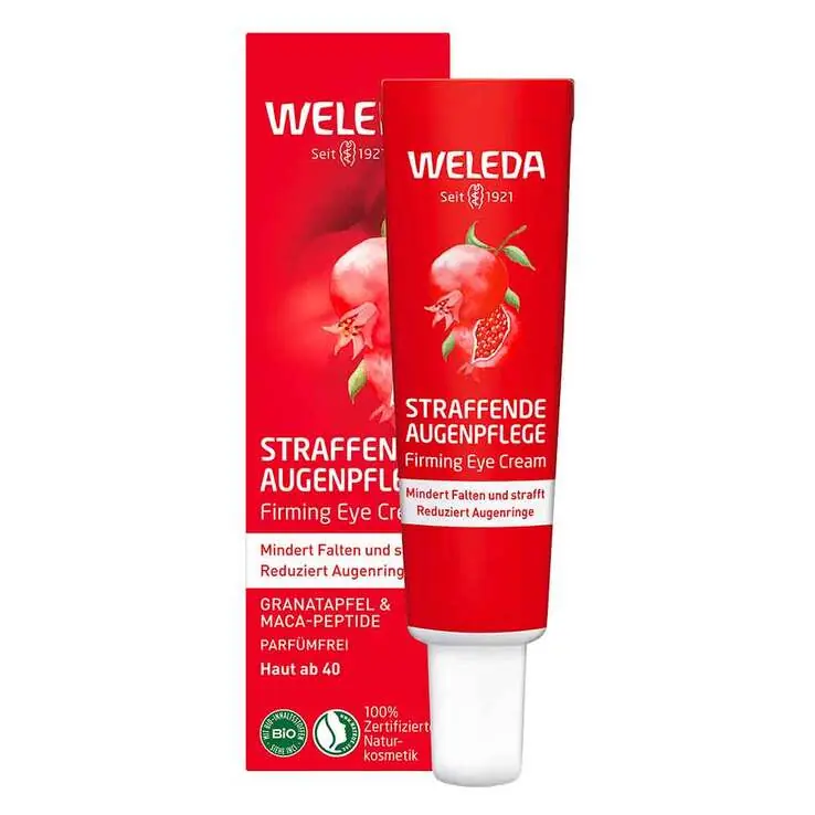Weleda straffende Augenpflege Granatapfel & Maca, 12 ml Preisreduziert