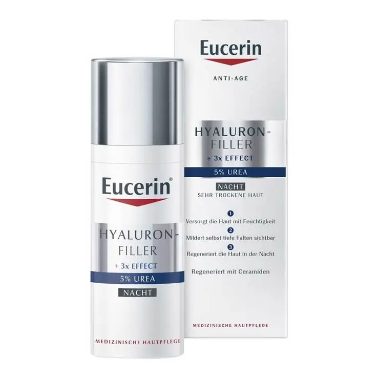 Eucerin Hyaluron-Filler Urea Nacht Creme, 50 ml Kostenloser Versand