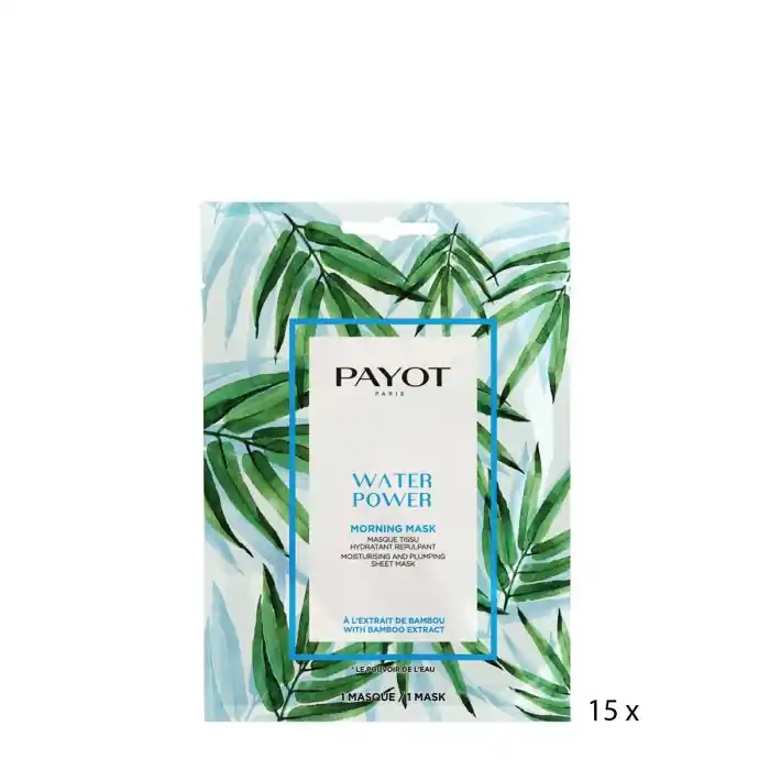 Sale Payot Morning Mask Water Power moisturising 15 Pcs